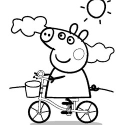 Desenhos da Peppa Pig para Imprimir e Colorir